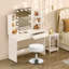Tabouret de coiffeuse en cuir-70531908-70531909