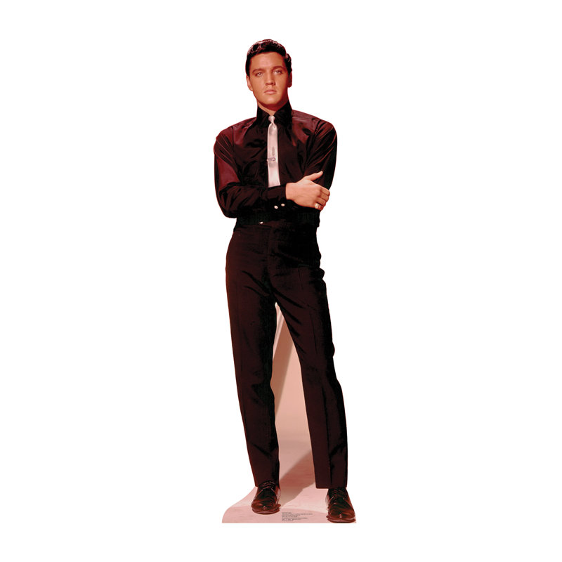 Life-Size Elvis Presley Cardboard Standup with Matte Finish