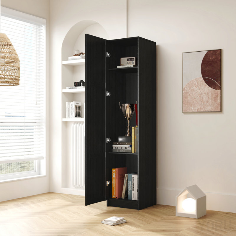 Armoire de rangement murale empilable - standard, Black