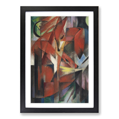 The Foxes Vol.2 by Franz Marc - Picture Frame Painting