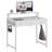 31.4'' W Small Computer Desk with Drawers, Monitor Stand & Hooks-878453879