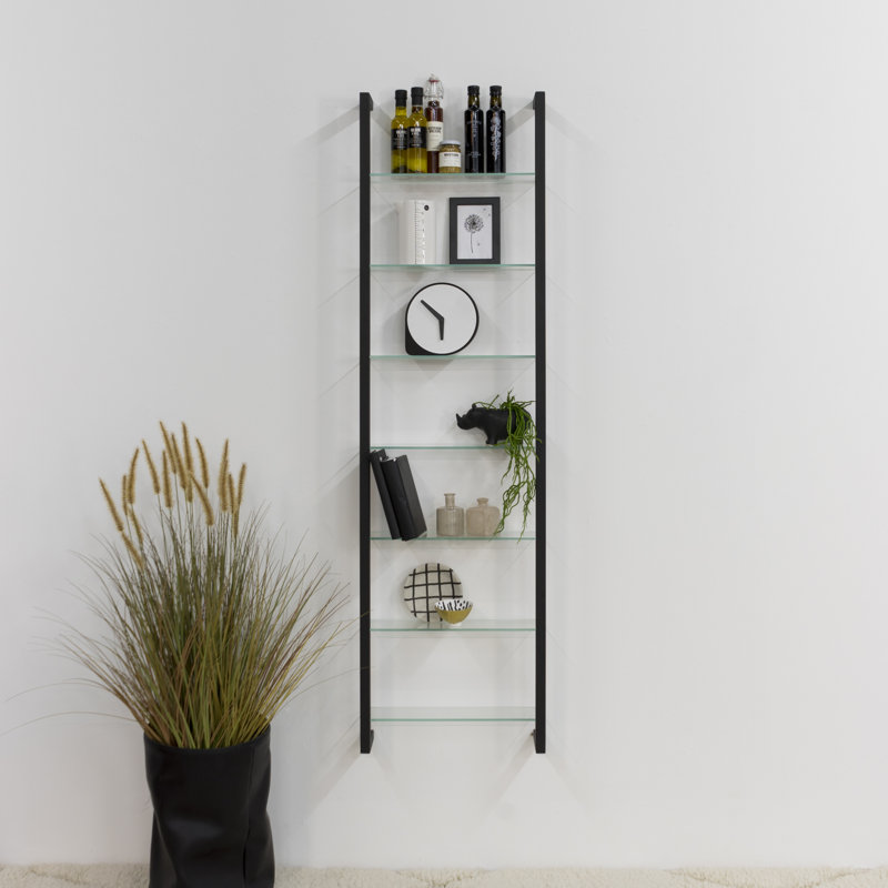 Cubic Glass 172cm H, Black