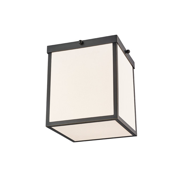 Plafonnier encastré 1 lumière 8,25 po Alexio, Bronze vieilli