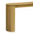 59.2" Large Curved Console Table with Unique Vertical Stripe Design-114896476