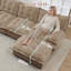 Canapé modulaire à assise profonde-531572183