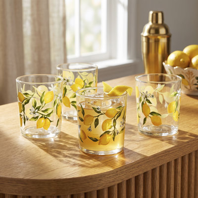 Ensemble de 4 verres à whisky Mikasa