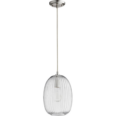 Luminaire suspendu géométrique 1 lumières glass Ryne