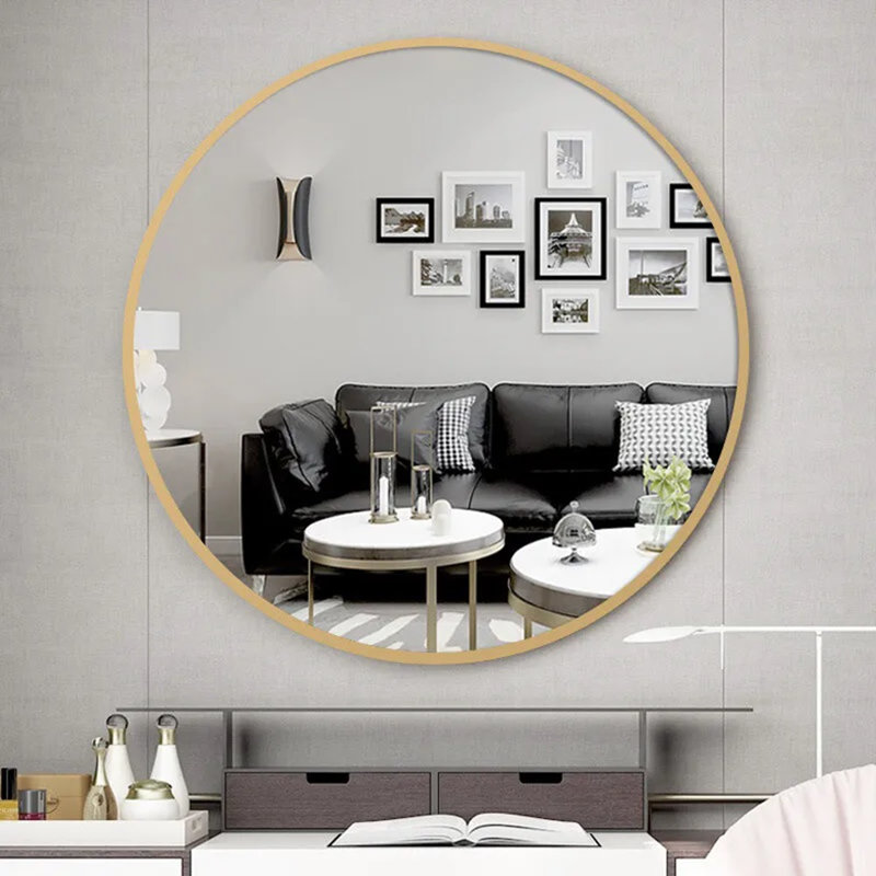 Miroir Balaji, Or, 60 po x 60 po