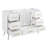 48" Novak Vanity with Rectangular Undermount Sink - Bright White-94080284-94080288