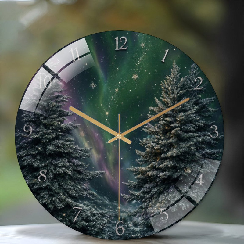 Horloge murale 12 po Aurora
