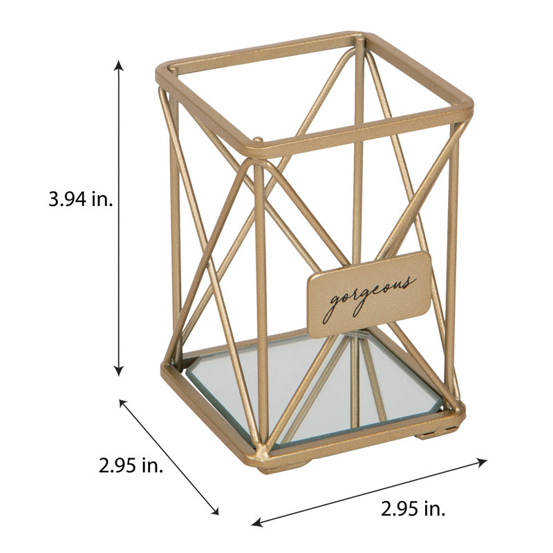 Mucha Metal Makeup Organizer