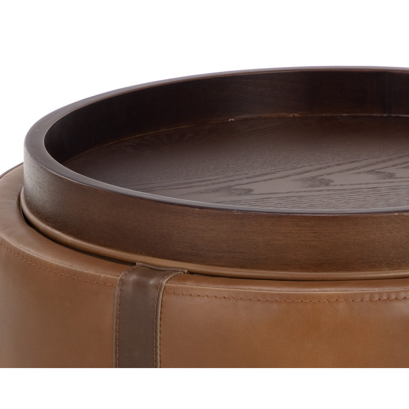Borelli Round Ottoman