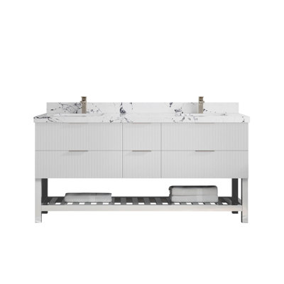 Ensemble de meuble-lavabo double 72 po Catalina