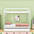 Twin Wooden House-Shaped Bed With Twin Trundle