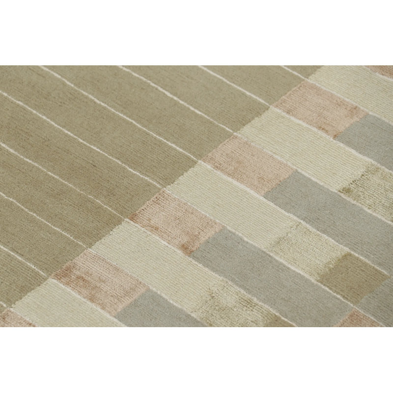 One-of-a-Kind Rectangle 9' X 11'11" Hand Knotted Area Rug