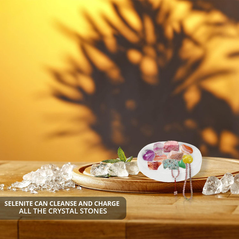 Plaques de charge en cristal Dorcelus Selenite