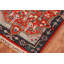Tapis orange orange Kazak