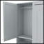 Lit escamotable double avec placard