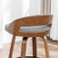 Swivel Upholstered Counter Stool-1386048412