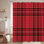 Rideau de douche Tartan