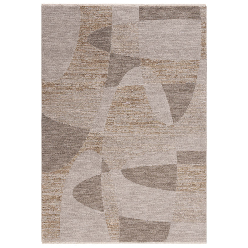 Artiles Performance Abstract Rug, Rectangle 5'3" x 7'7"