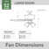 52" Lochemeade 5-Blade Standard Ceiling Fan with Remote Control and LED Light Kit Included