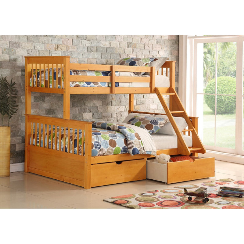 Getz Bunk Bed with Storage Included