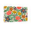 Motif floral de plantes et de fleurs aux couleurs vives et aux feuilles-164767327