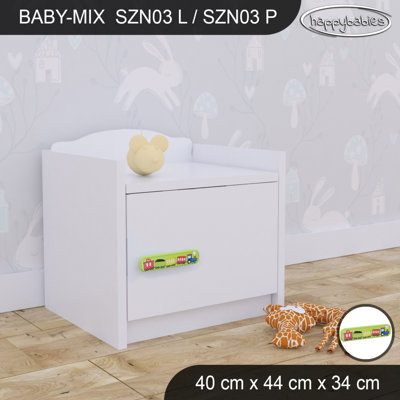 Baby Mix 1 Drawer Nightstand