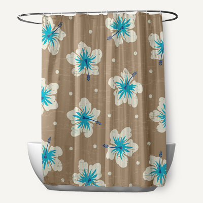Hebrides Floral Shower Curtain