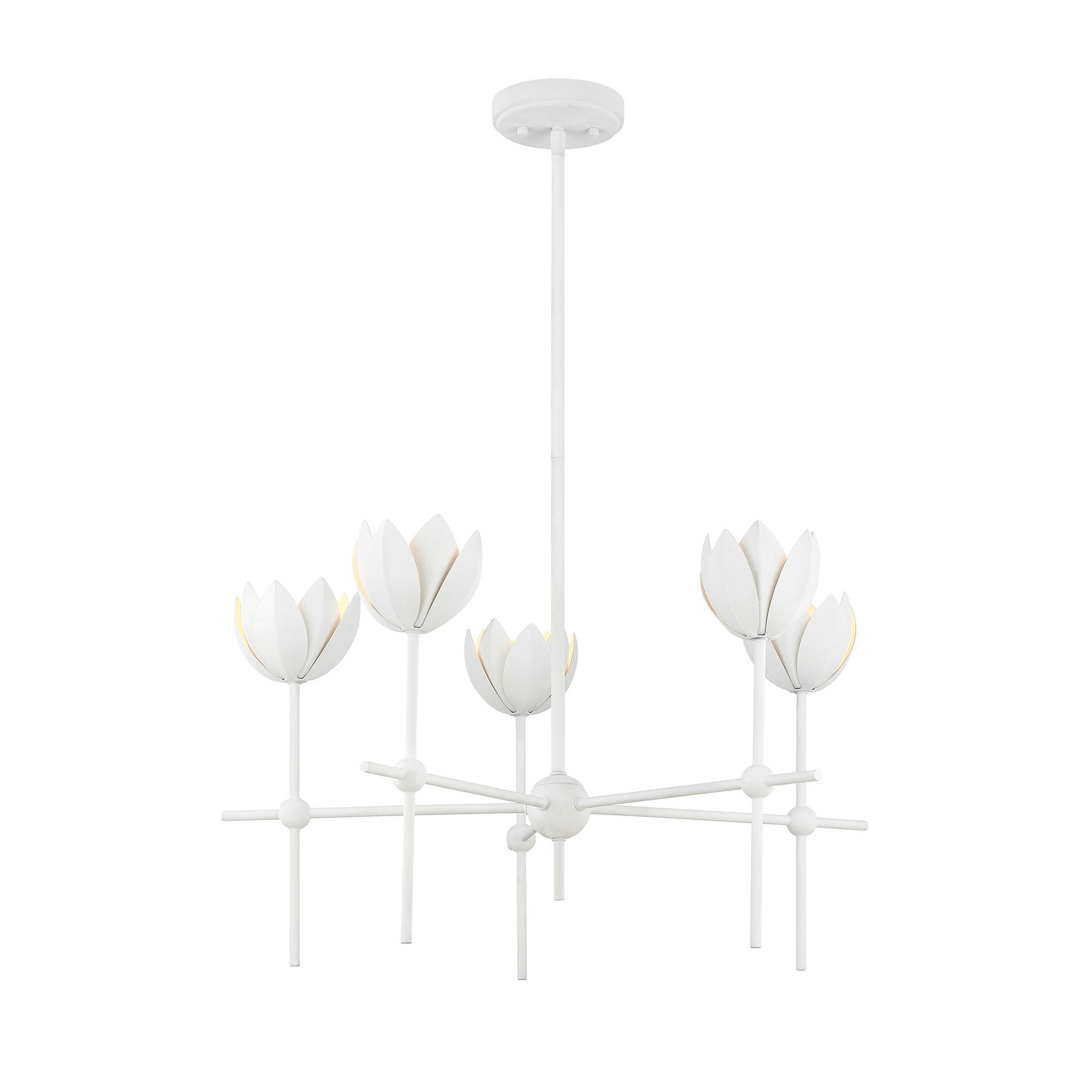 Bella 5-Light Chandelier, Natural