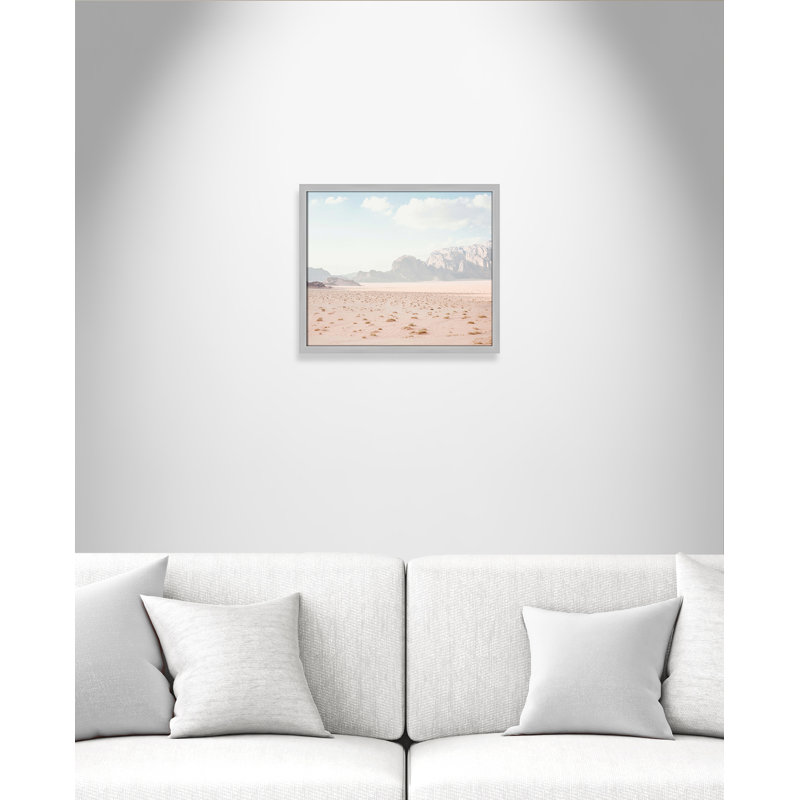 Tire Tracks by Leah Straatsma, 19" W x 16" H, Matte Silver Framed