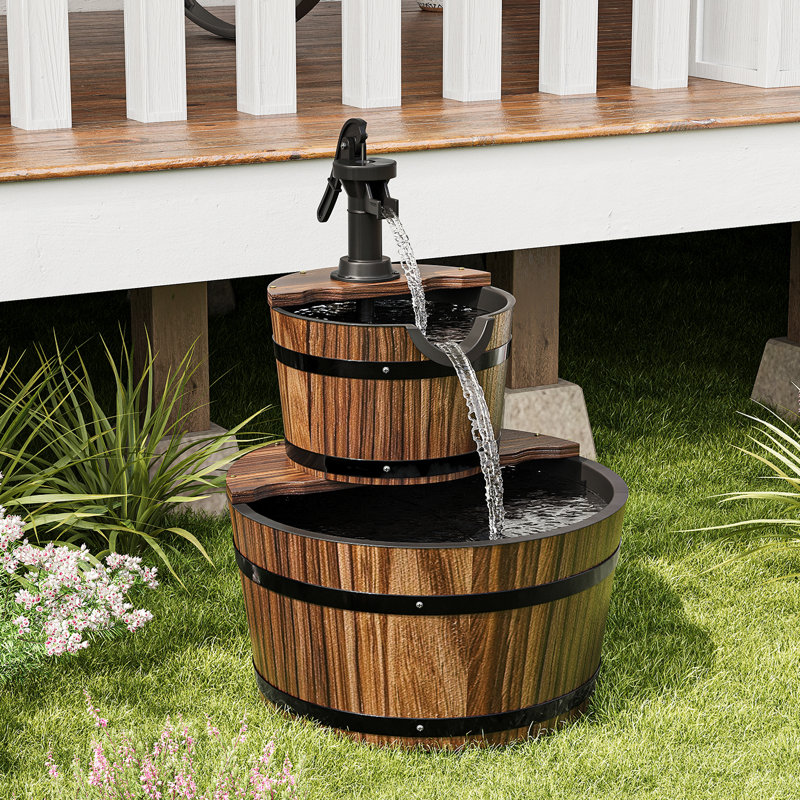 Wood Floor Fountain