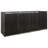 vidaXL Bin Store Trash Can Storage Quadruple Wheelie Bin Shed Poly Rattan-88344691