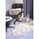 Asmat Gradient Tan Faux Sheepskin Fur Area Rug