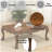 Cherry Oak Coffee Table with Claw Leg