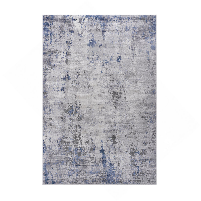 Collection 5X7 / Abstract Area Rug, Rectangle 5'3" x 7'6"