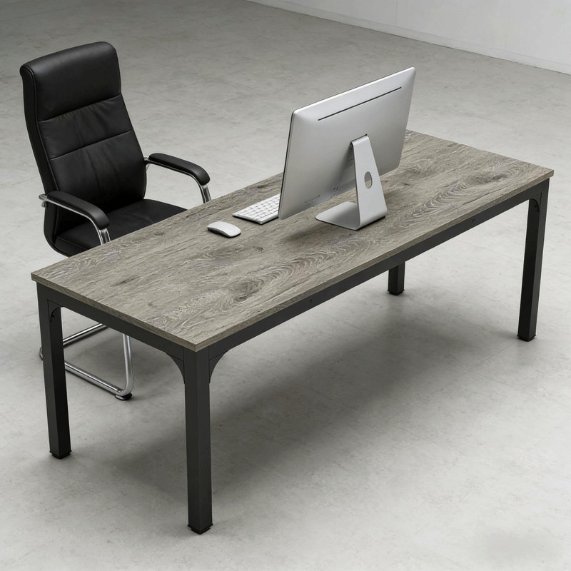 Bureau d'ordinateur, table de direction, bureau rectangulaire