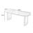 Nut-brown Oval Solid Wood Dining Table-1565034594
