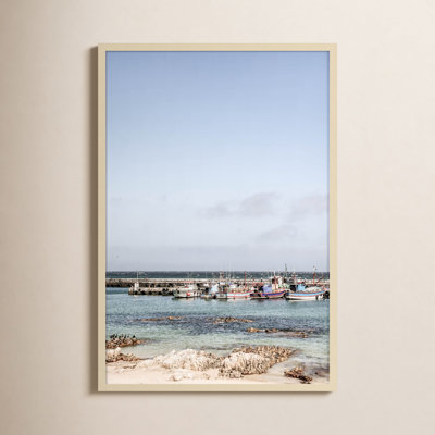Kalk Bay Beach by Shot by Clint Wood Framed Wall Art Print