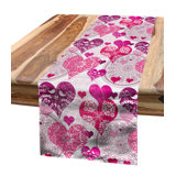Hearts Table Runner