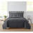 Diamond Weave Premium Microfiber Reversible Quilt Set