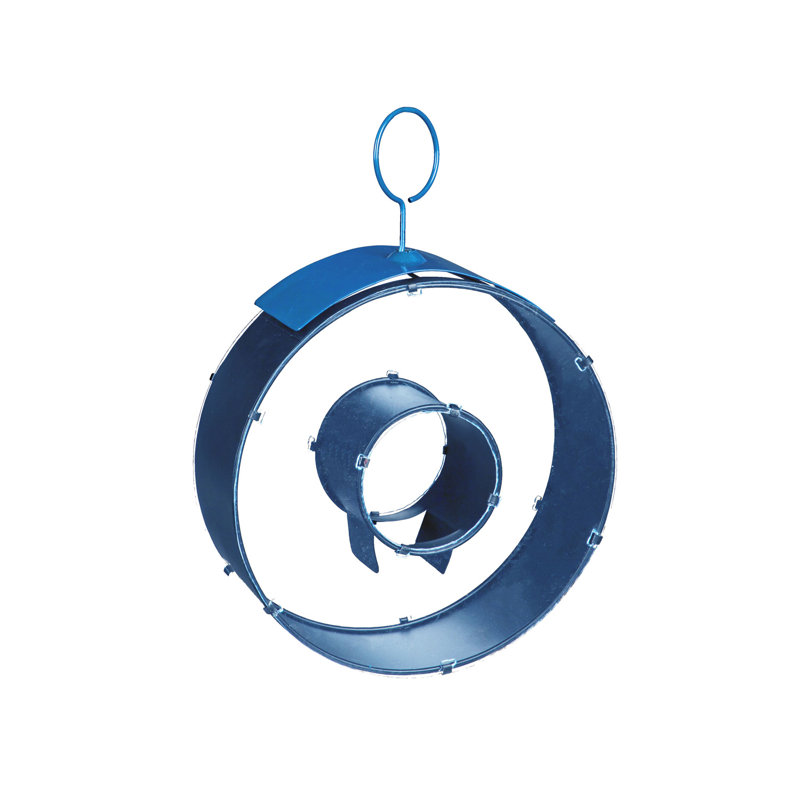 Mangeoire décorative pour oiseaux, Bleu