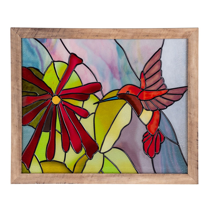 Décoration murale colibri