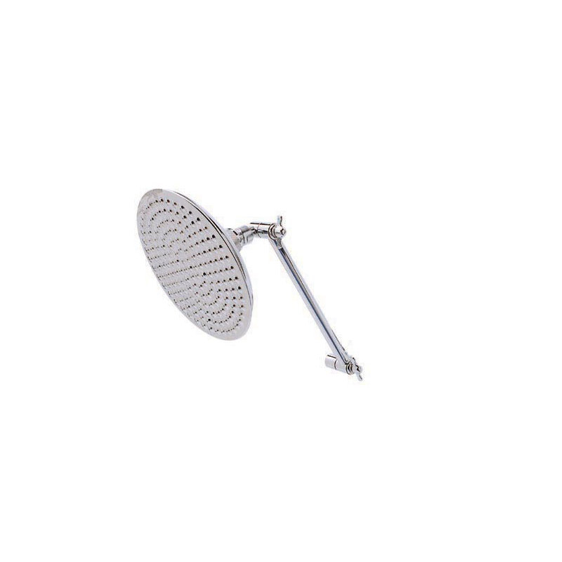 Volume Control Rain Adjustable Shower Head, Polished Chrome