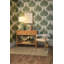 Two Drawer Console with Decorative Back Rattan-784293373