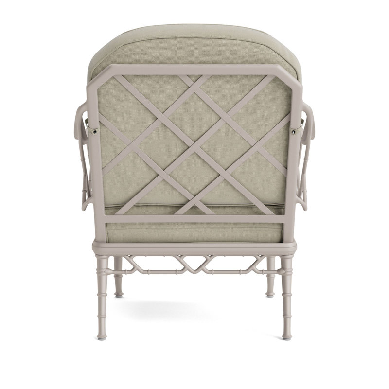 Calcutta Outdoor Lounge Chair, Fusion Charcoal, Dove Smooth