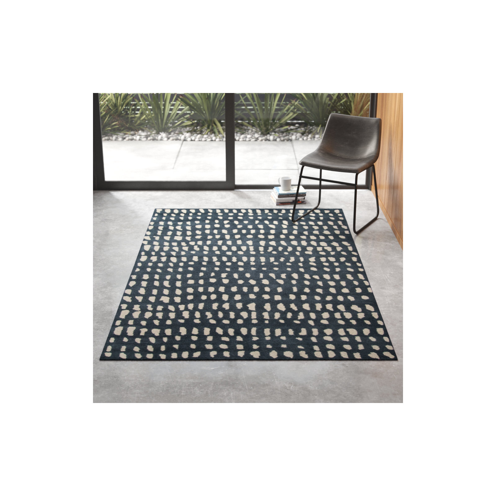 Glory Hand Tufted Wool Rug, Rectangle 8' x 10'