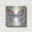  «Botanical Butterfly Beauty 5» par Jean Plout, art mural en métal, 12 po x 12 po-1955736972