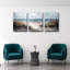 3 Piece Wrapped Canvas Print